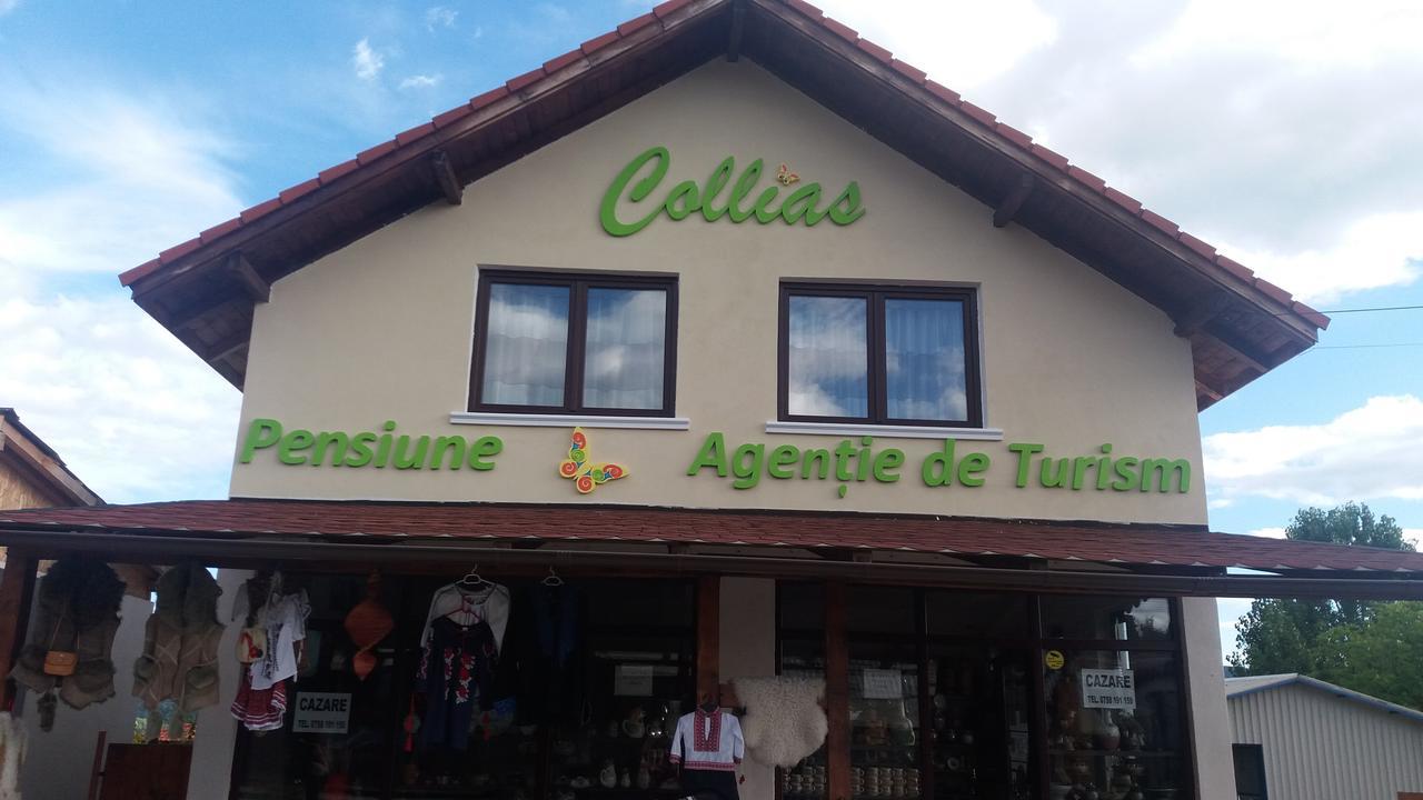Collias Hotel Horezu Buitenkant foto